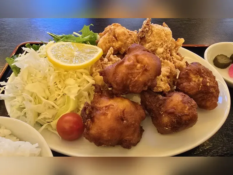 鶏から揚げ定食
